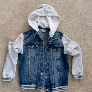H&M Jean Jacket w/ Detachable Hood